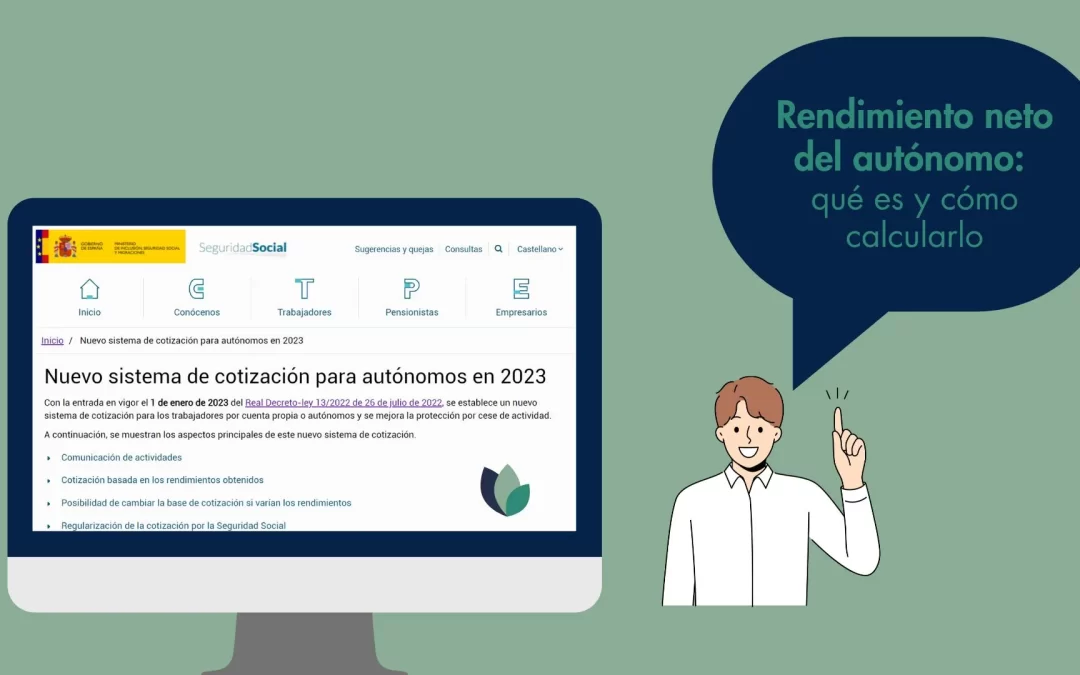 El rendimiento neto del autónomo: qué es y cómo calcularlo