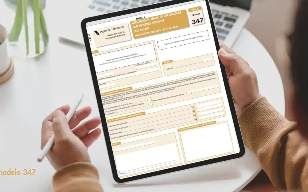 Modelo 347: qué es y quién está obligado a presentarlo